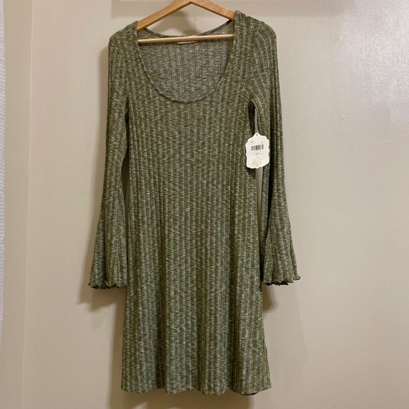 Alter’d State Olive Dress - Picture 1 of 3